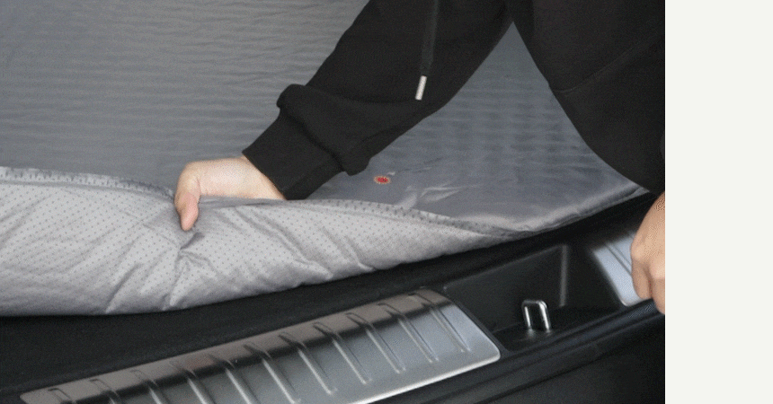 본투로드 디 올뉴 싼타페 MX5 전용 캠핑 차박 자충매트