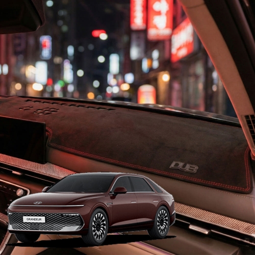 더뉴 그랜저 GN7 PE DUB 스웨이드 논슬립 자동차 대쉬보드커버